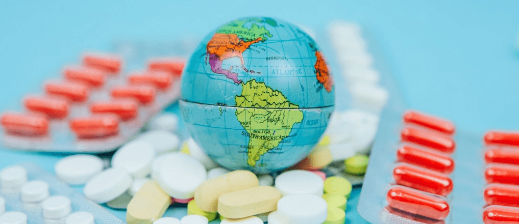 Indian pharmaceutical manufacturing facility producing export medicines